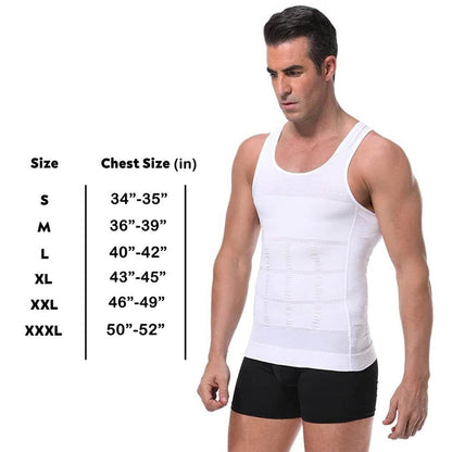 Slimming Shirt for Men (Slim & Fit, Compression & Posture Support) - ZEDIF