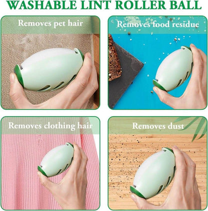 Reusable Lint Roller Ball Durable Washable Lint Catcher - ZEDIF