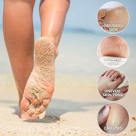 Foot Peeling Mask (Dead Skin Remover, Botanical Enriched) - ZEDIF